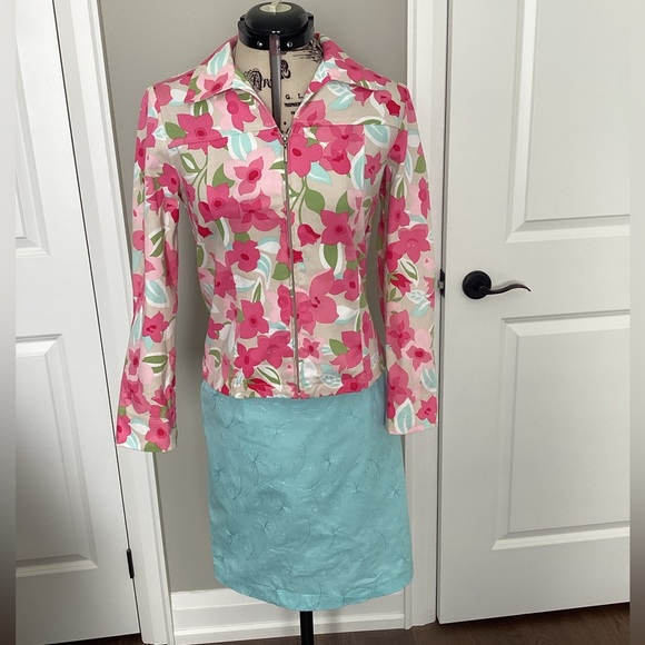 Y2K Cleo Petite Skirt Set - Picture 1 of 8